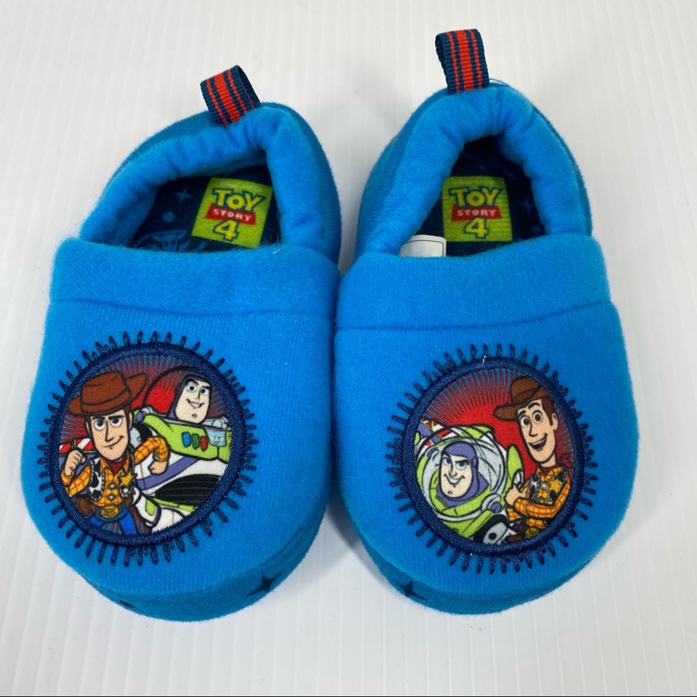 Toy Story Toddler Slippers Blue Size 5/6 S New
